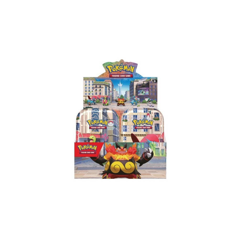 Pokemon Lumiose City Mini Tin Display 4-Box Case | Steel City Collectibles