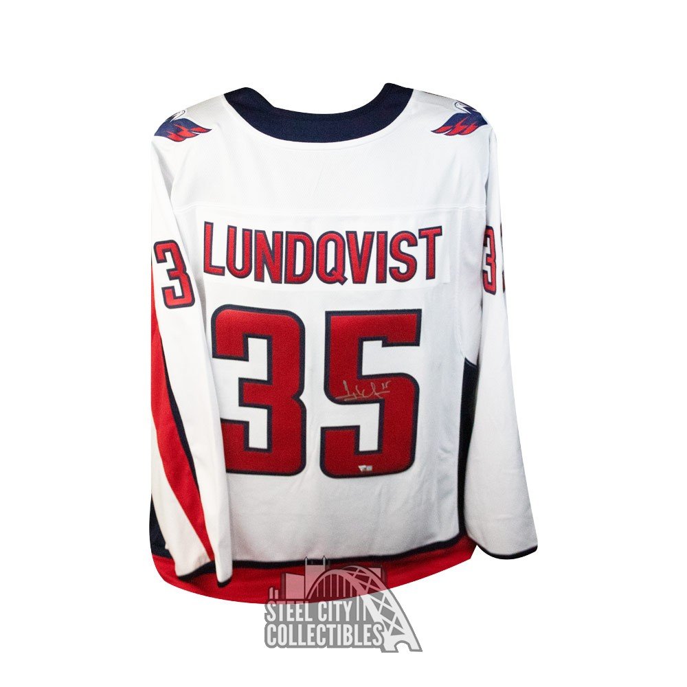 lundqvist autographed jersey