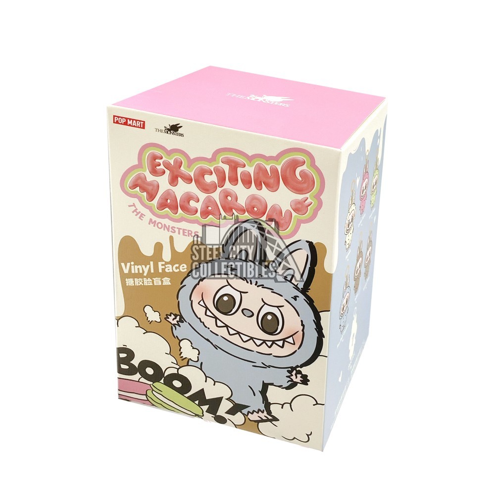 Pop Mart Labubu The Monsters Exciting Macaron Blind Box | Steel