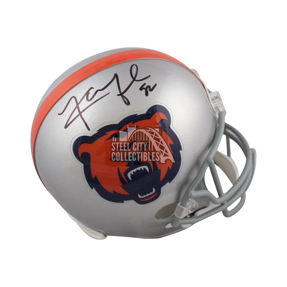 khalil mack autographed helmet