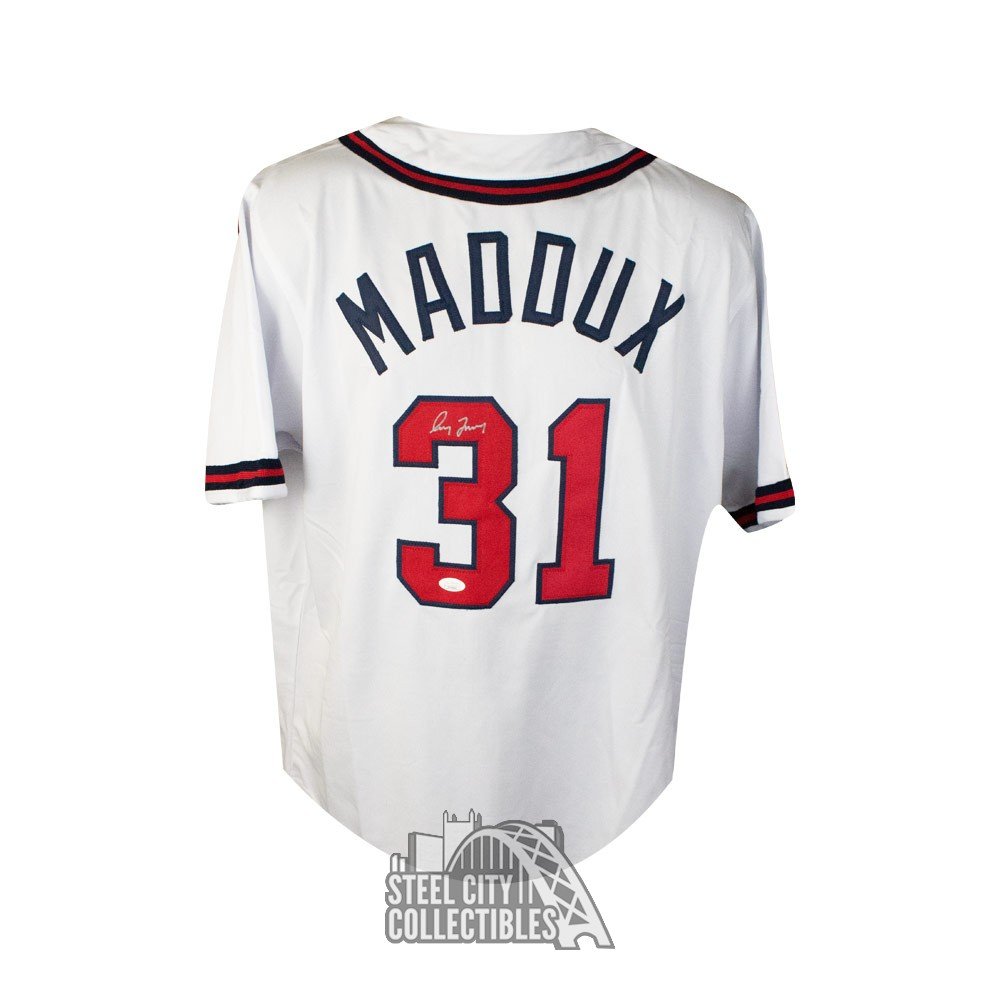 greg maddux signed jersey