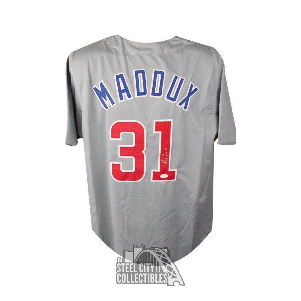 greg maddux signed jersey