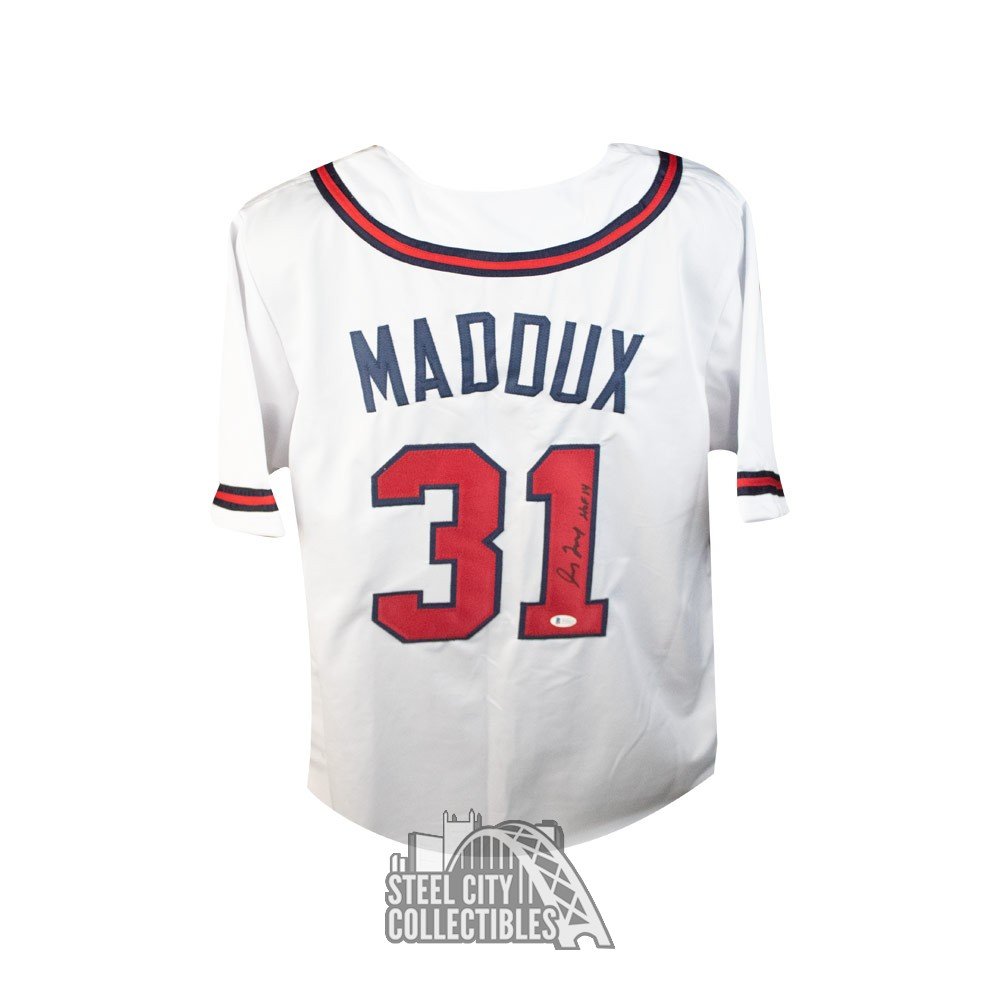 greg maddux signed jersey