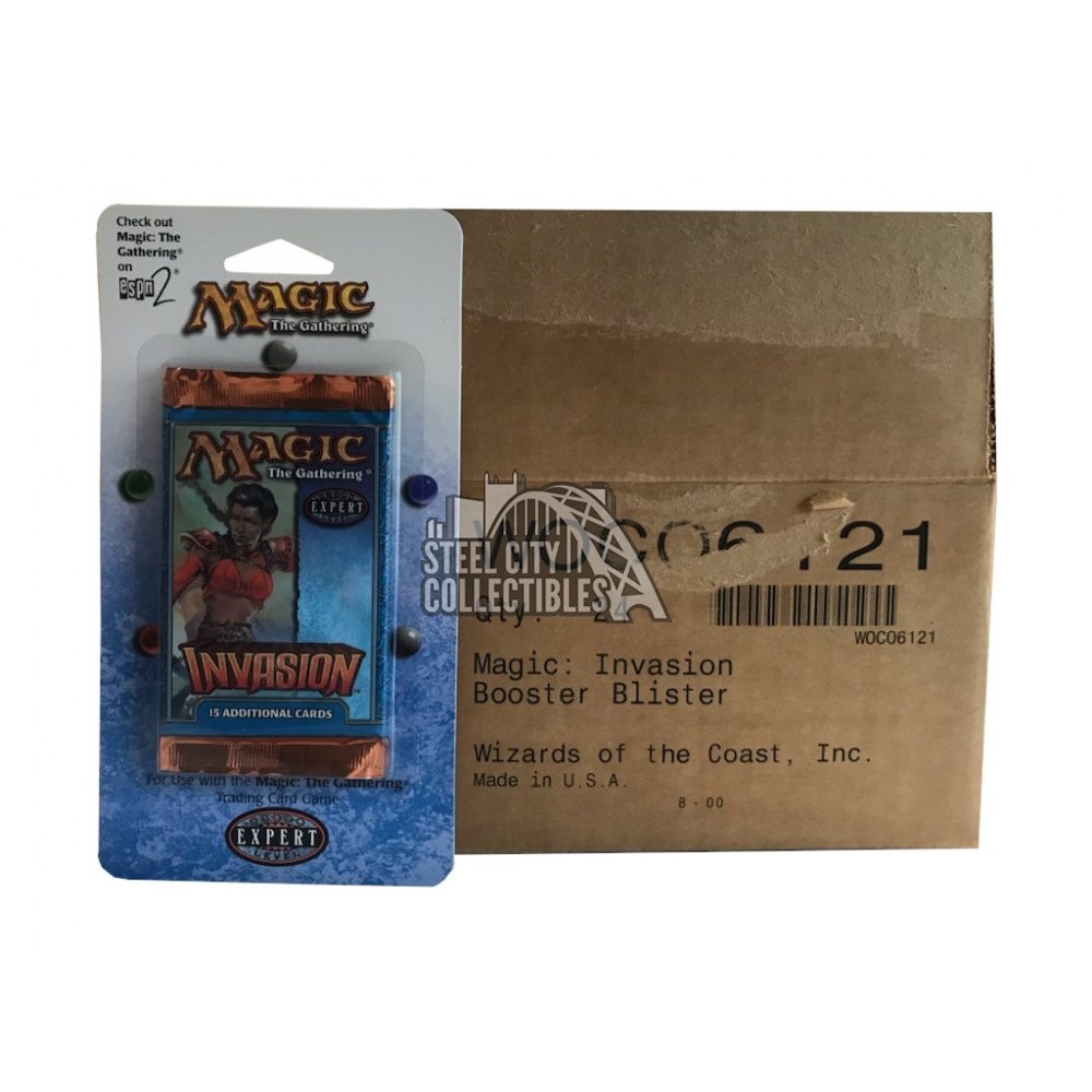 mtg invasion booster box Magic the Gathering Invasion Booster Box