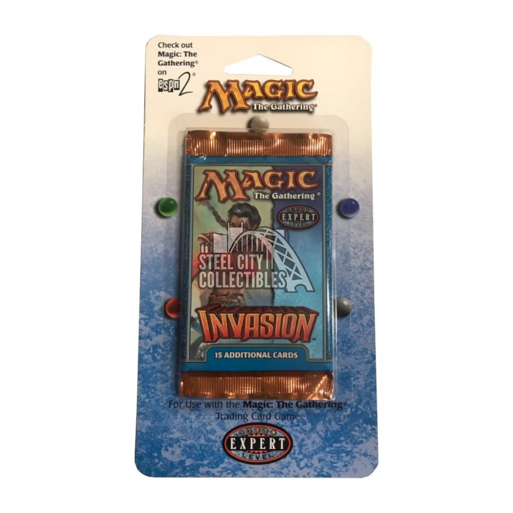 Magic The Gathering Invasion Booster Blister Pack | Steel City Collectibles Magic The Gathering Invasion Booster Blister Pack | Steel City Collectibles