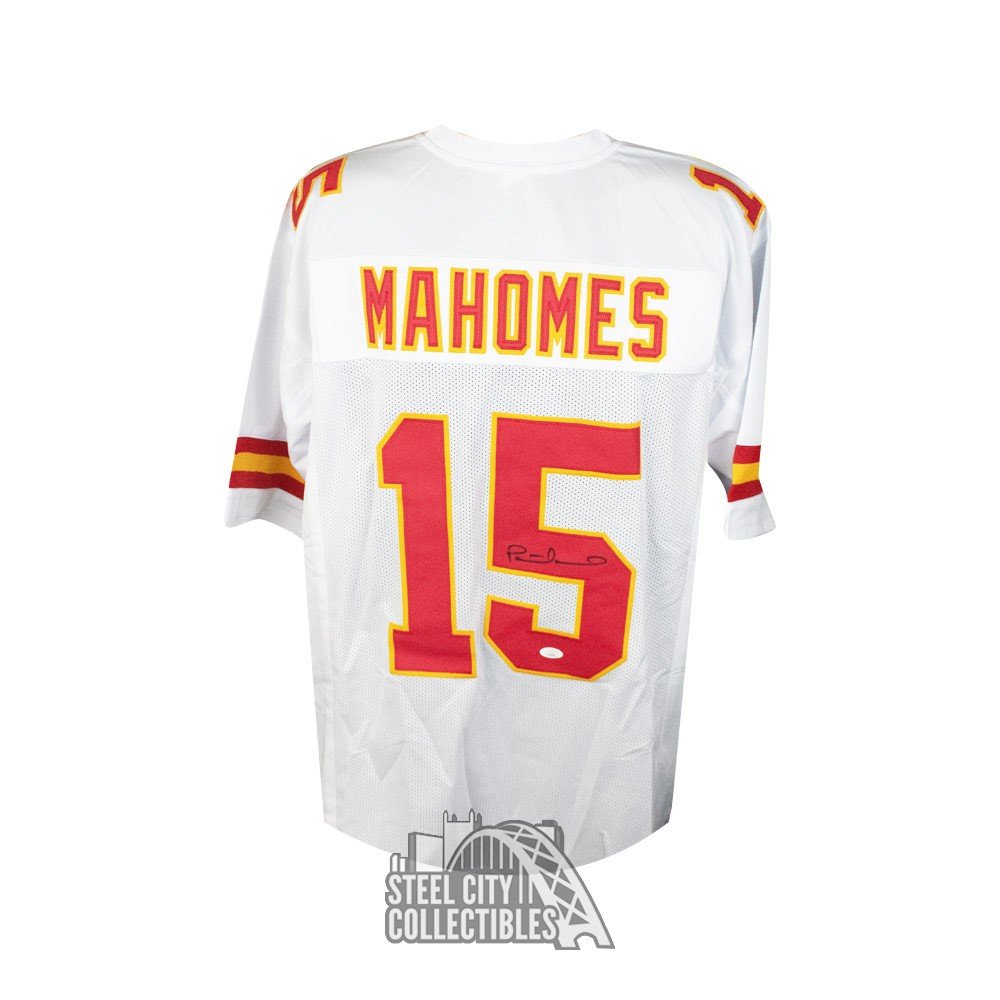 patrick mahomes jersey autographed