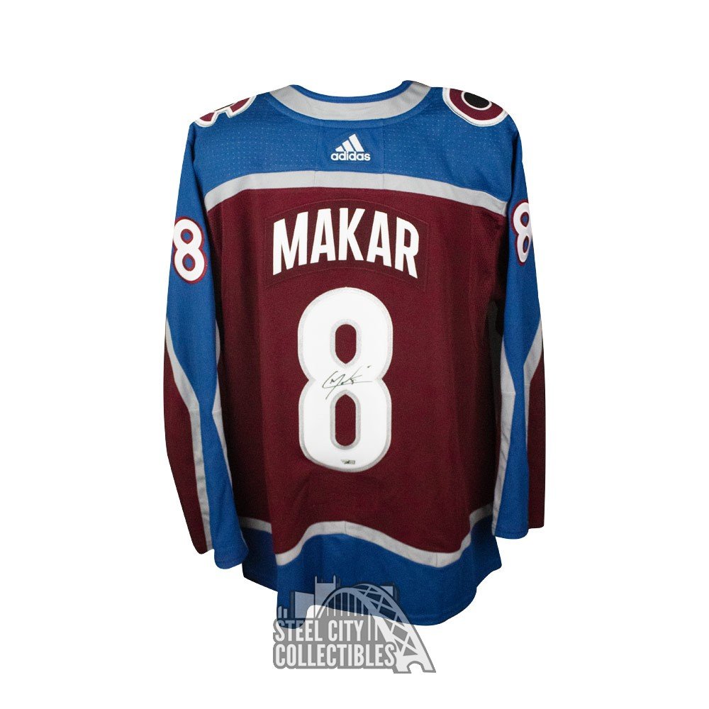 cale makar signed jersey