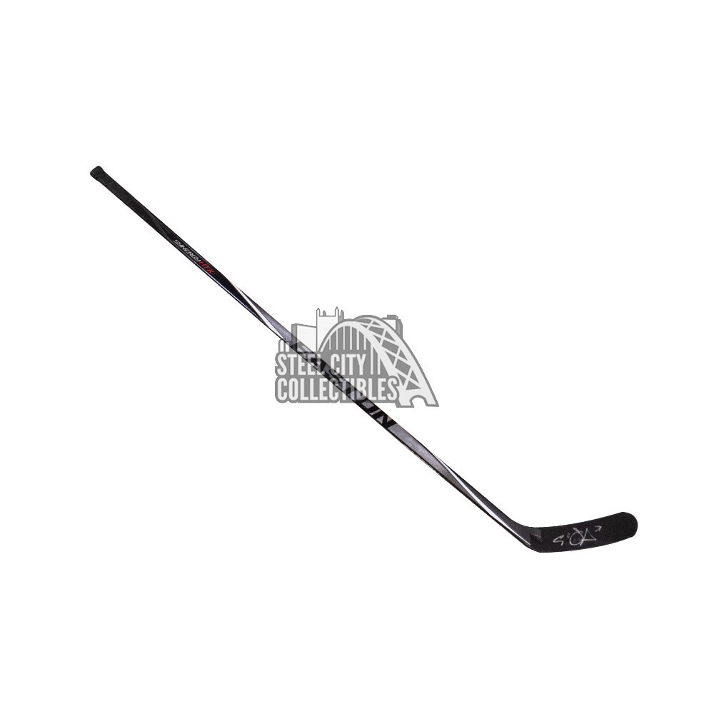 Evgeni Malkin Autographed Easton Synergy HTX Game Used Hockey Stick - BAS  COA