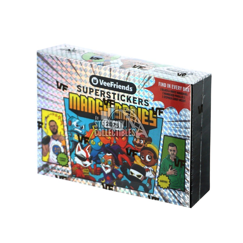 2025 VeeFriends Superstickers Manga Series Sticker Box | Steel