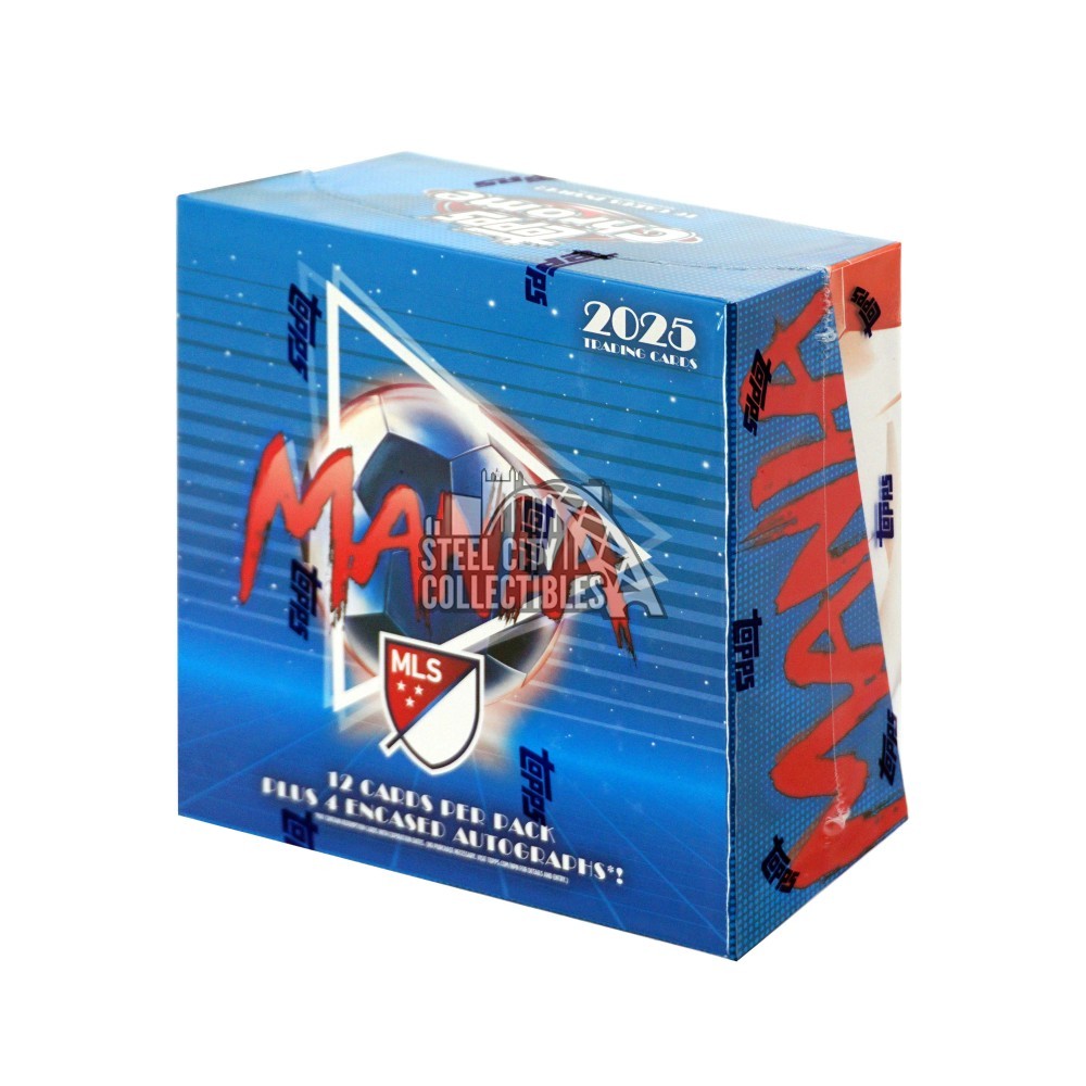 2025 Topps Chrome MLS Soccer Mania Box | Steel City Collectibles