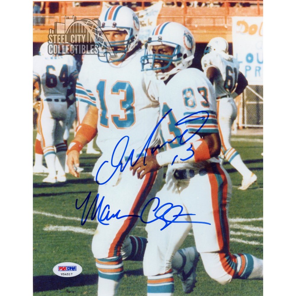 NFL Miami Dolphins Mark Clayton #83 Autographed Signed Jersey XL