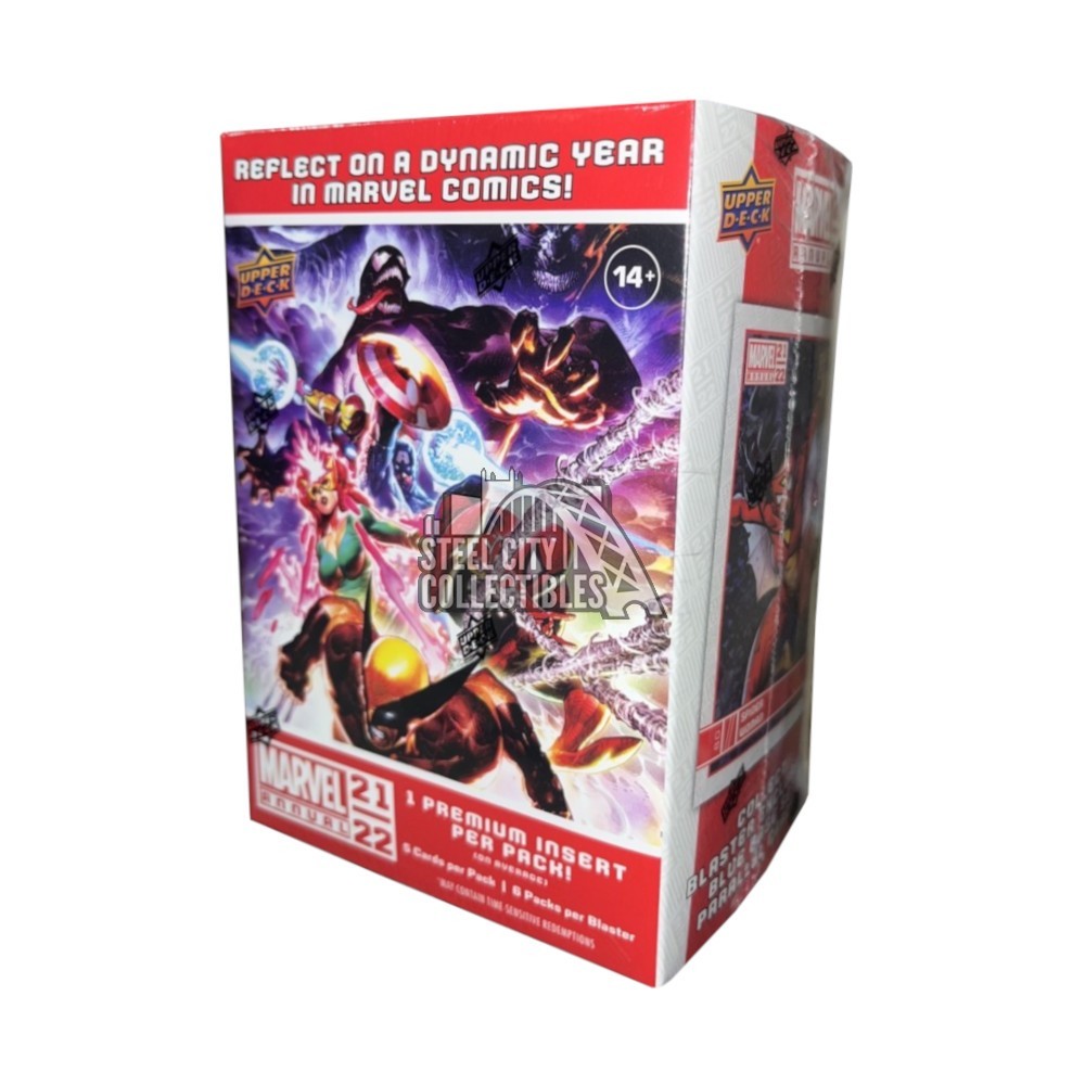 2022 Upper Deck Marvel Annual 6-Pack Blaster 20-Box Case | Steel City  Collectibles