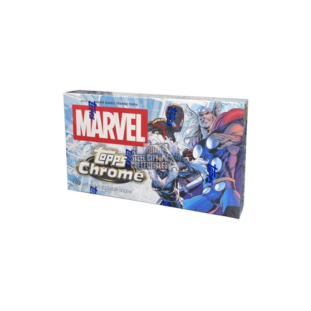 2025 Topps Marvel Chrome Hobby Box -- Random Pack Group Break #2