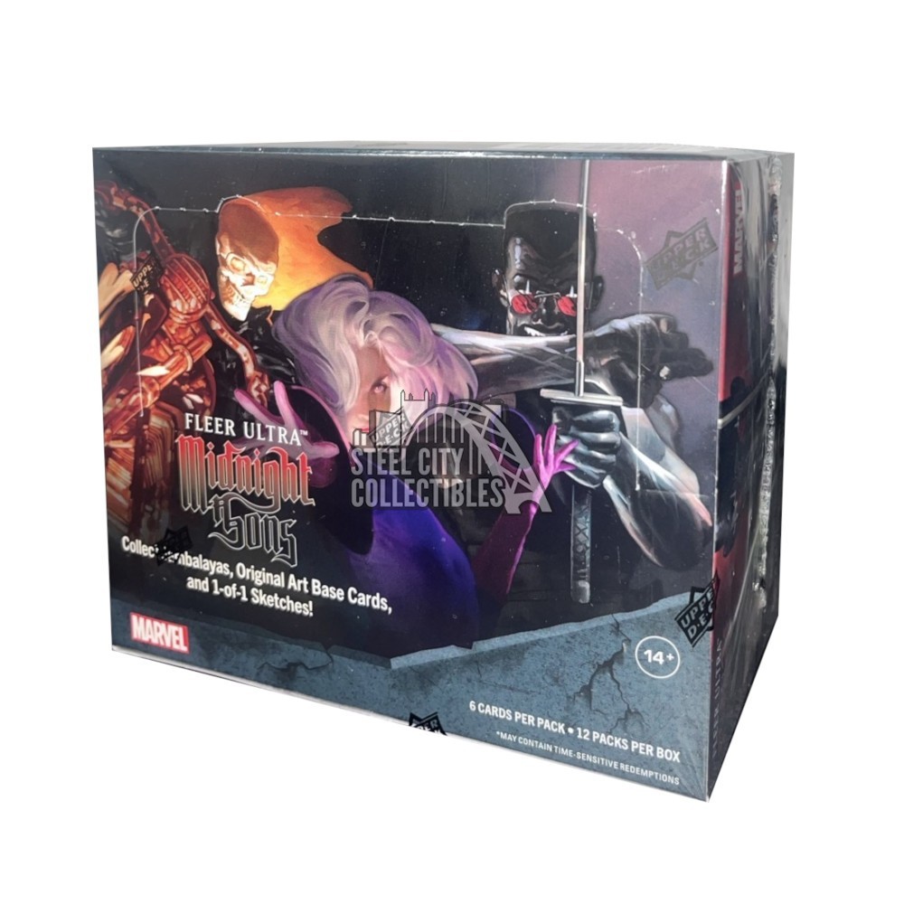 2023 Upper Deck Fleer Ultra Marvel Midnight Sons Hobby 12-Box Case