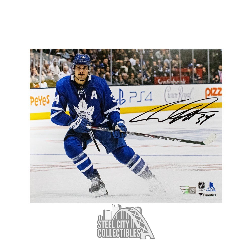 Auston Matthews Toronto Maple Leafs Signature Design Unisex