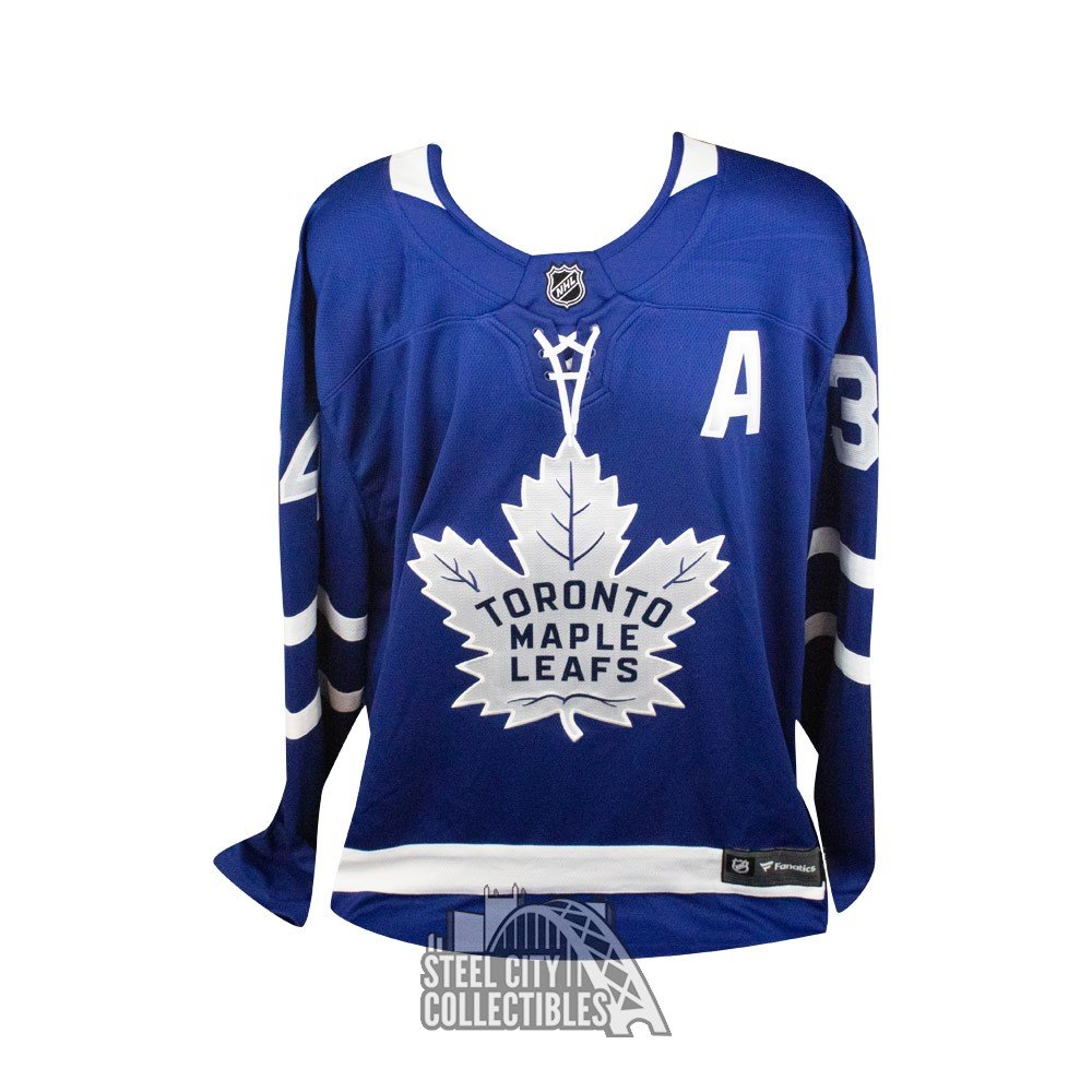 Auston Matthews Toronto Maple Leafs Autographed Authentic Hockey Jersey