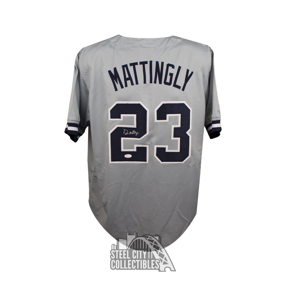 don mattingly autographed jersey