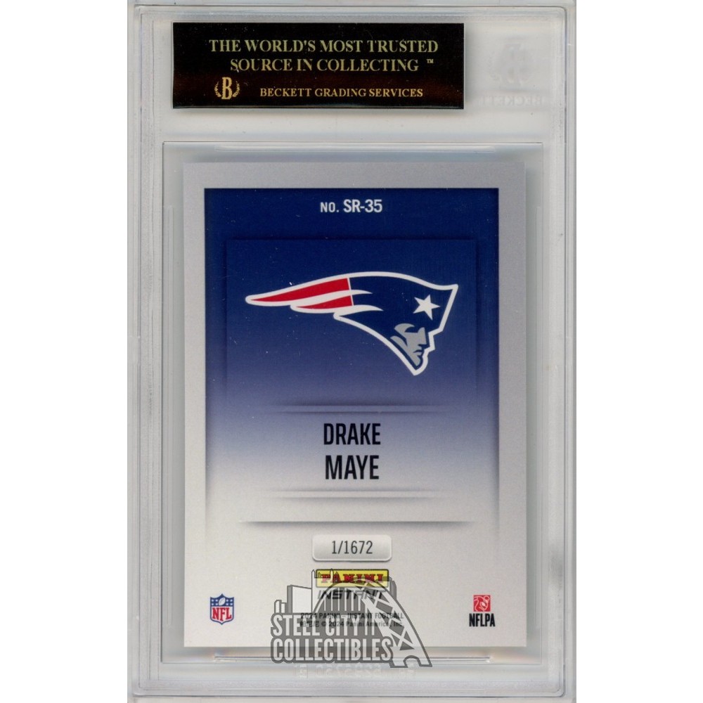 Drake Maye 2024 Panini Instant Studio Rookie Card #SR-35 BGS 10 Black Label  | Steel City Collectibles