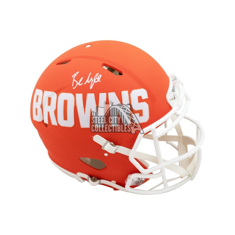 baker mayfield autographed football
