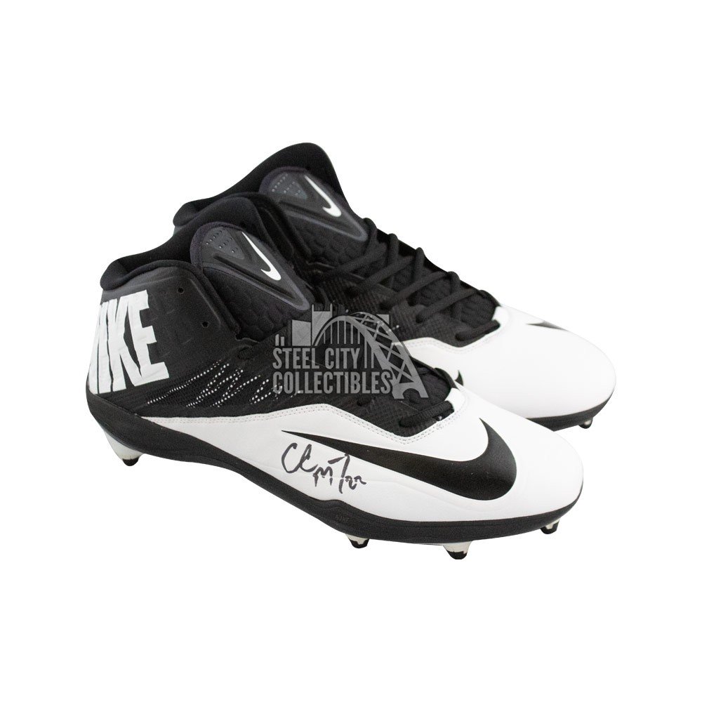 Christian McCaffrey Autographed Nike Zoom Code Elite Football