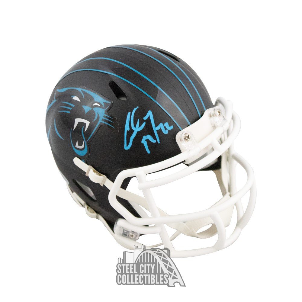 carolina panthers black helmets