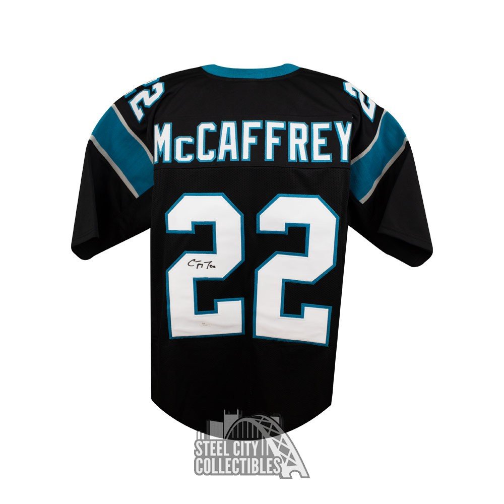 mccaffrey panthers jersey