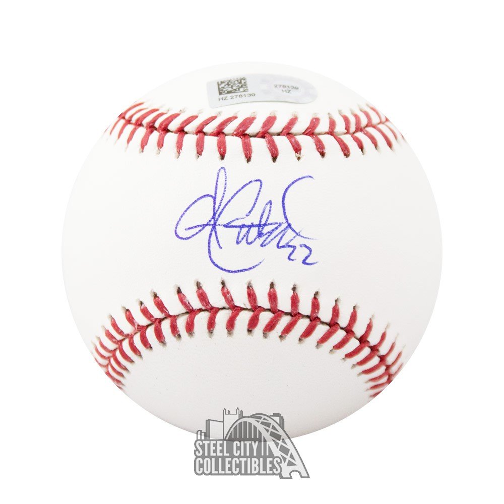 Andrew McCutchen Signed OML Baseball (MLB Hologram)