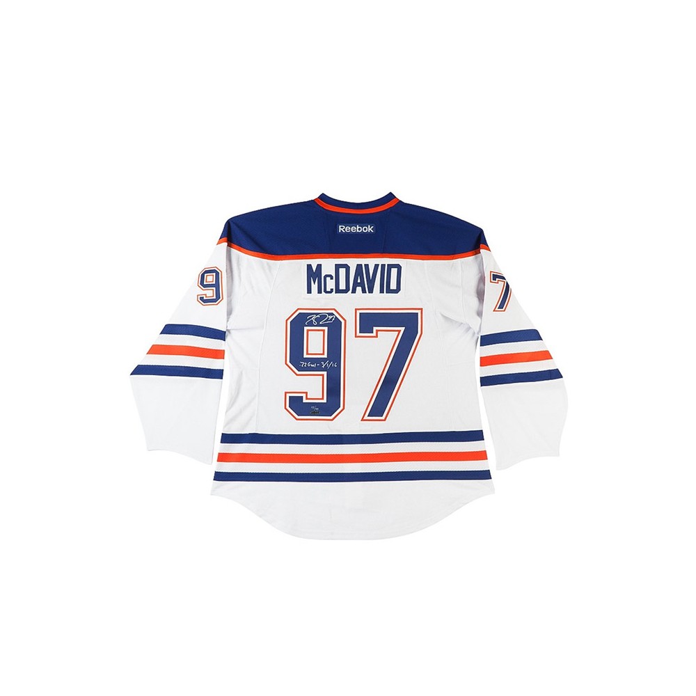 Edmonton Oilers - Connor McDavid Authentic NHL Jersey