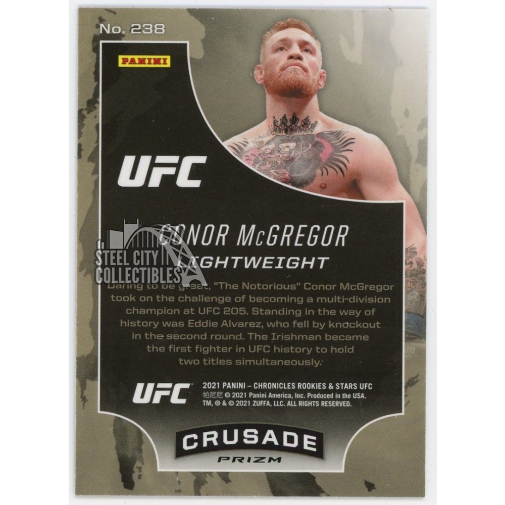 UFC　コナー・マクレガー　メモラビリアカード UFC カード コナーマクレガー - メルカリ