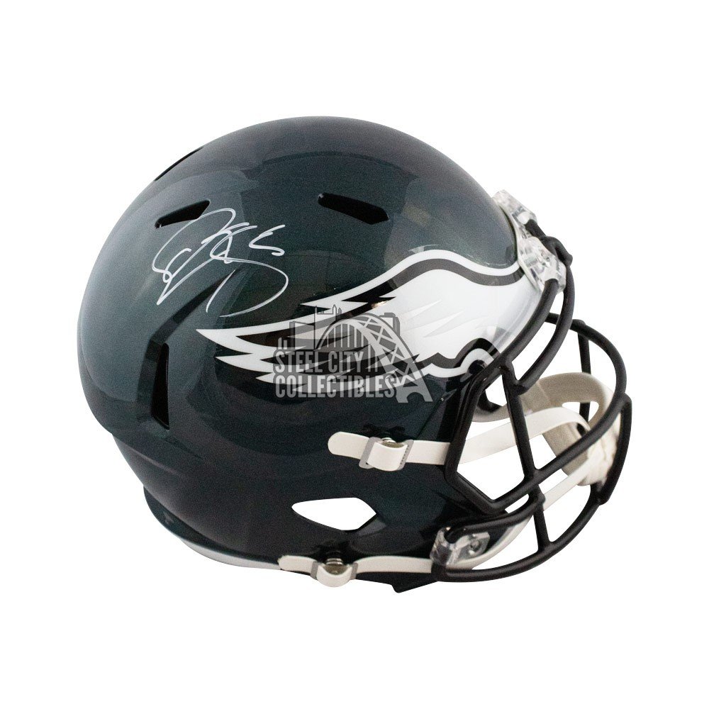 donovan mcnabb autographed helmet