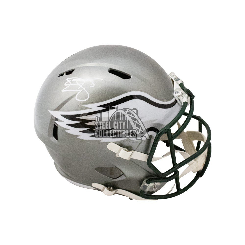 philadelphia eagles white helmet