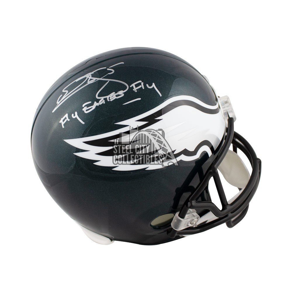 donovan mcnabb autographed helmet