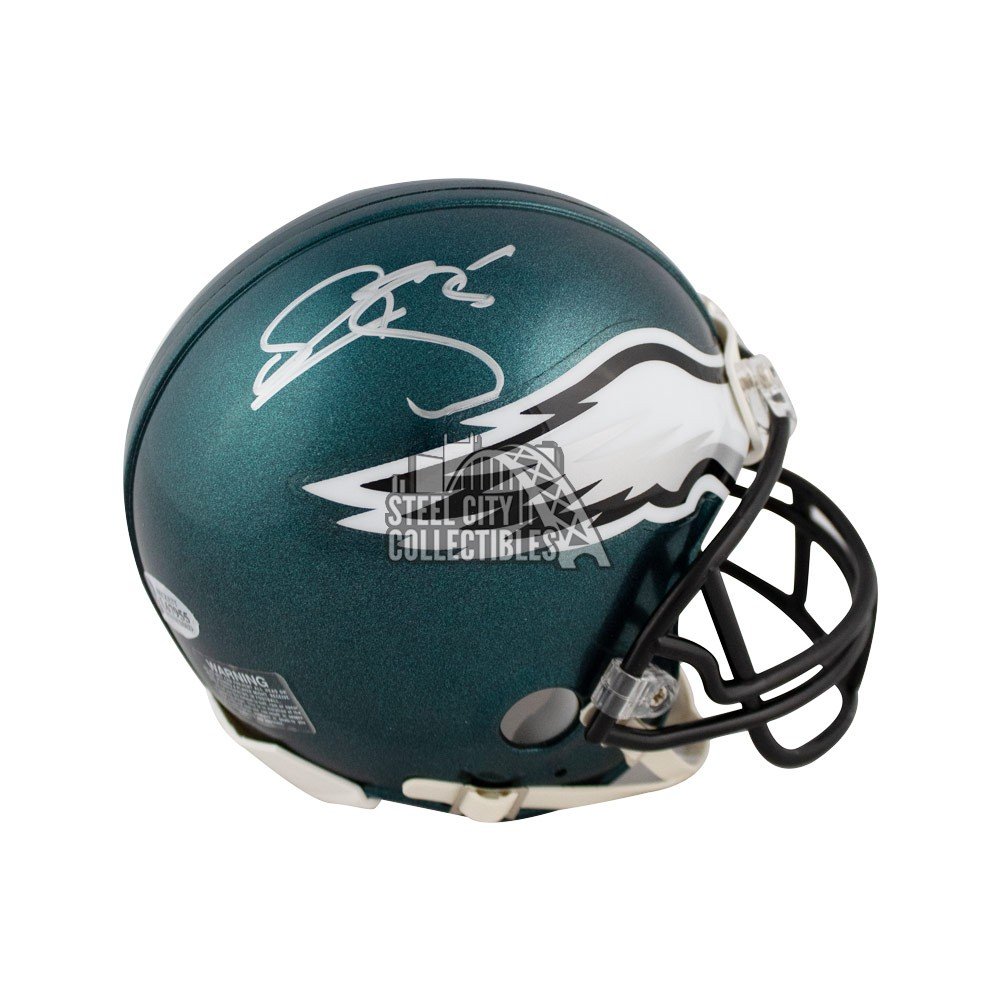 donovan mcnabb autographed helmet