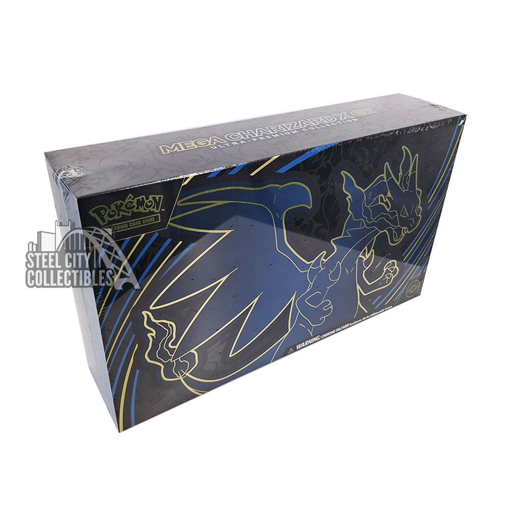 Pokemon Mega Charizard X ex Ultra Premium Collection 4-Box Case