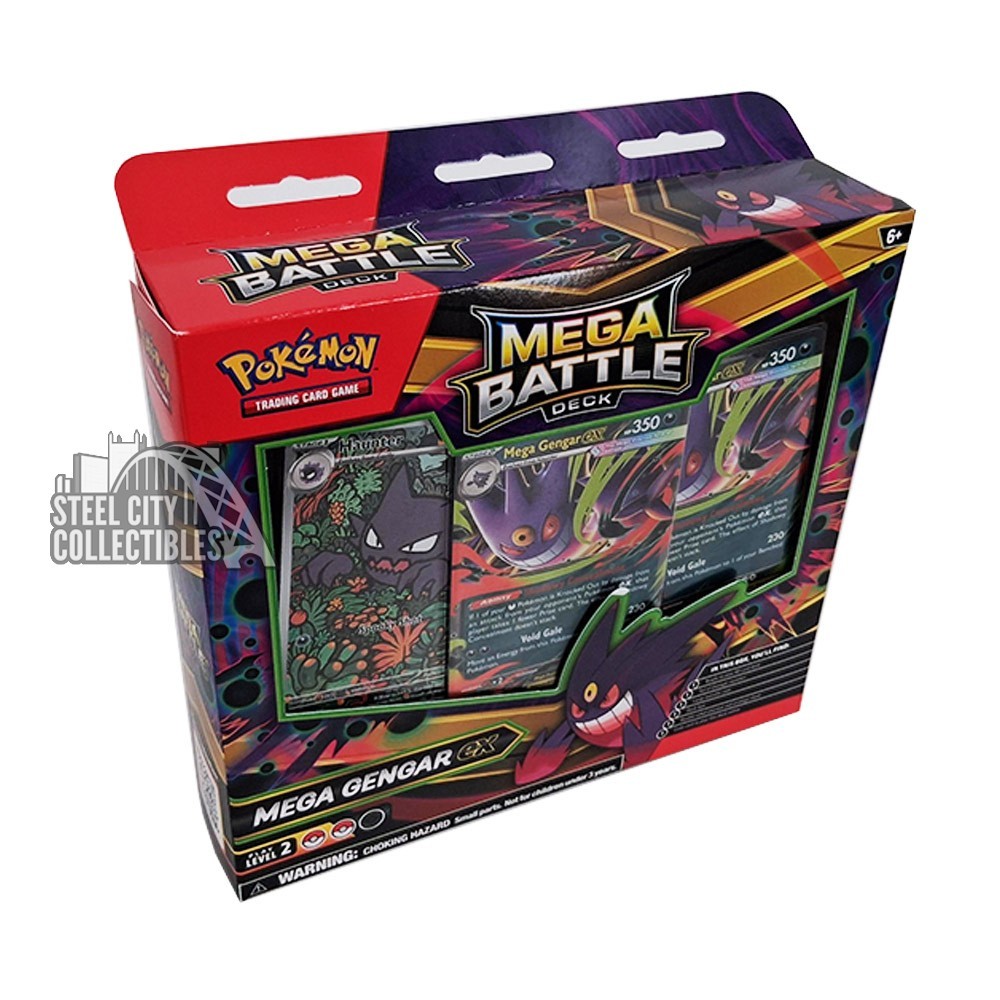 Pokemon Mega Battle Deck - Mega Gengar ex Box | Steel City