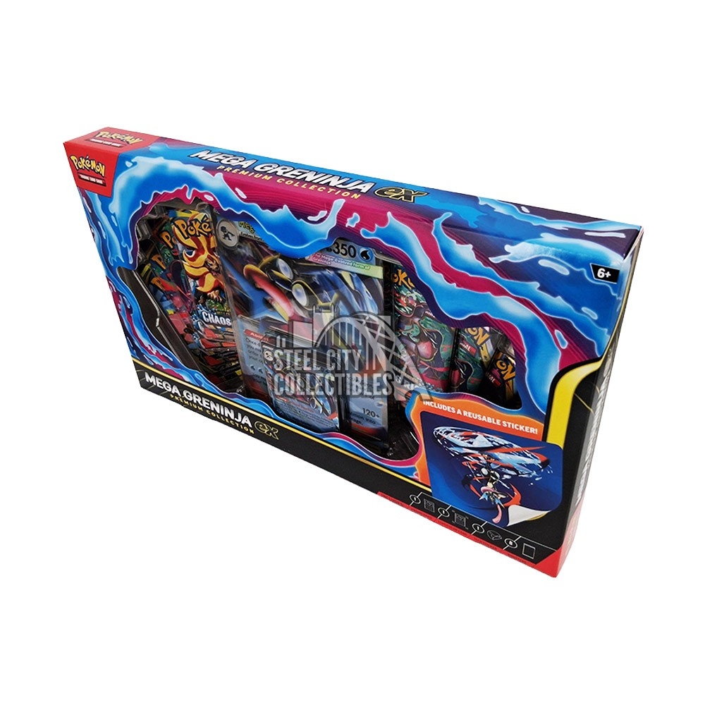 Pokemon Mega Greninja ex Premium Collection Box | Steel City