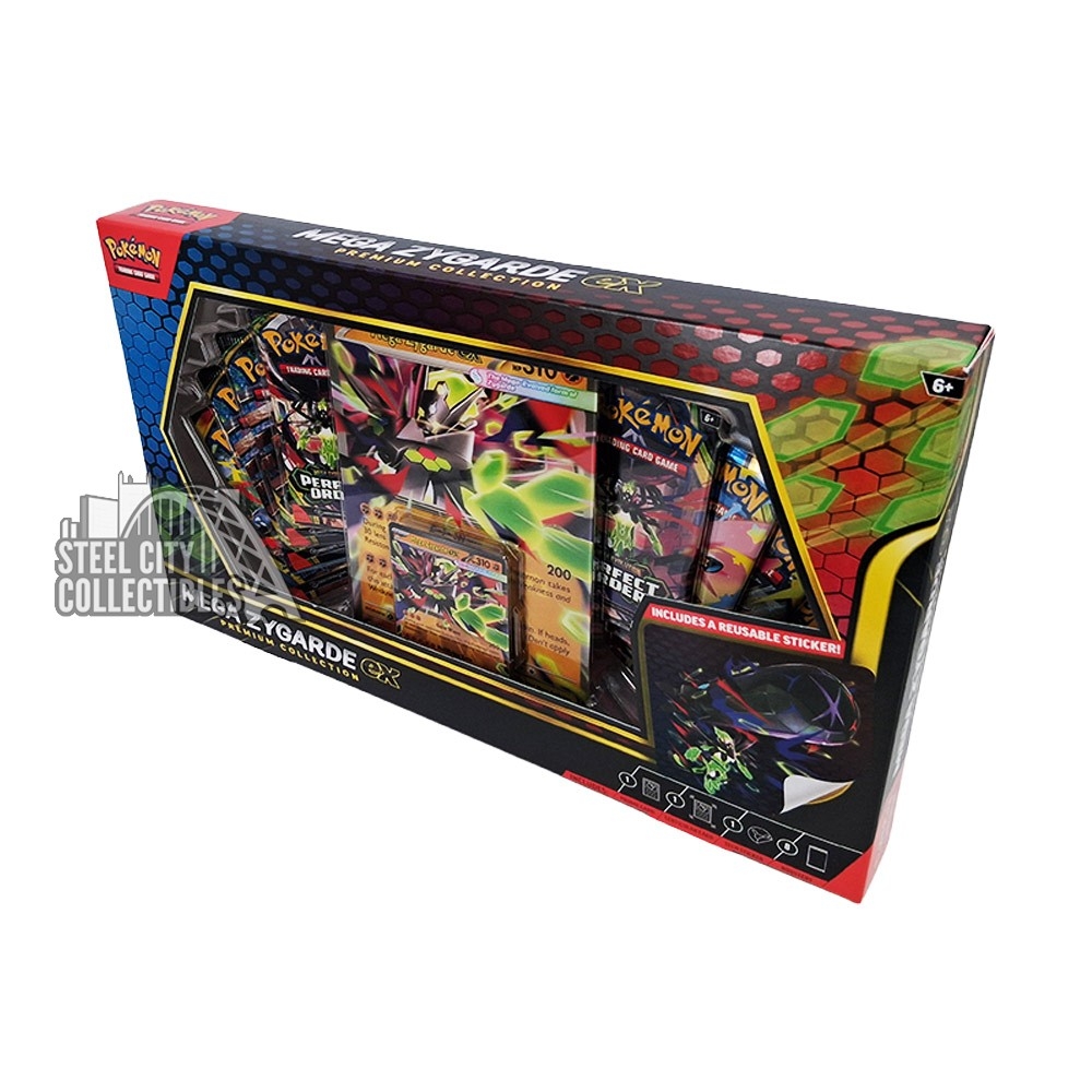 MEGAEXカード 6 BOX Amazon.com: Pokémon TCG: Mega Zygarde ex Premium Collection : Toys ポケモンカードゲーム