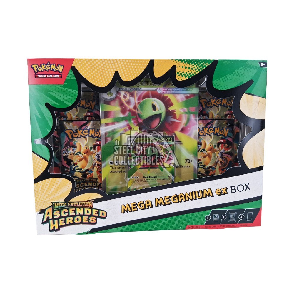 Pokemon Mega Evolution ME2.5 Ascended Heroes Mega ex 6-Box Case | Steel  City Collectibles