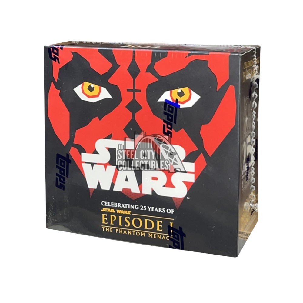 2024 Topps Star Wars The Phantom Menace Chrome Sapphire Edition