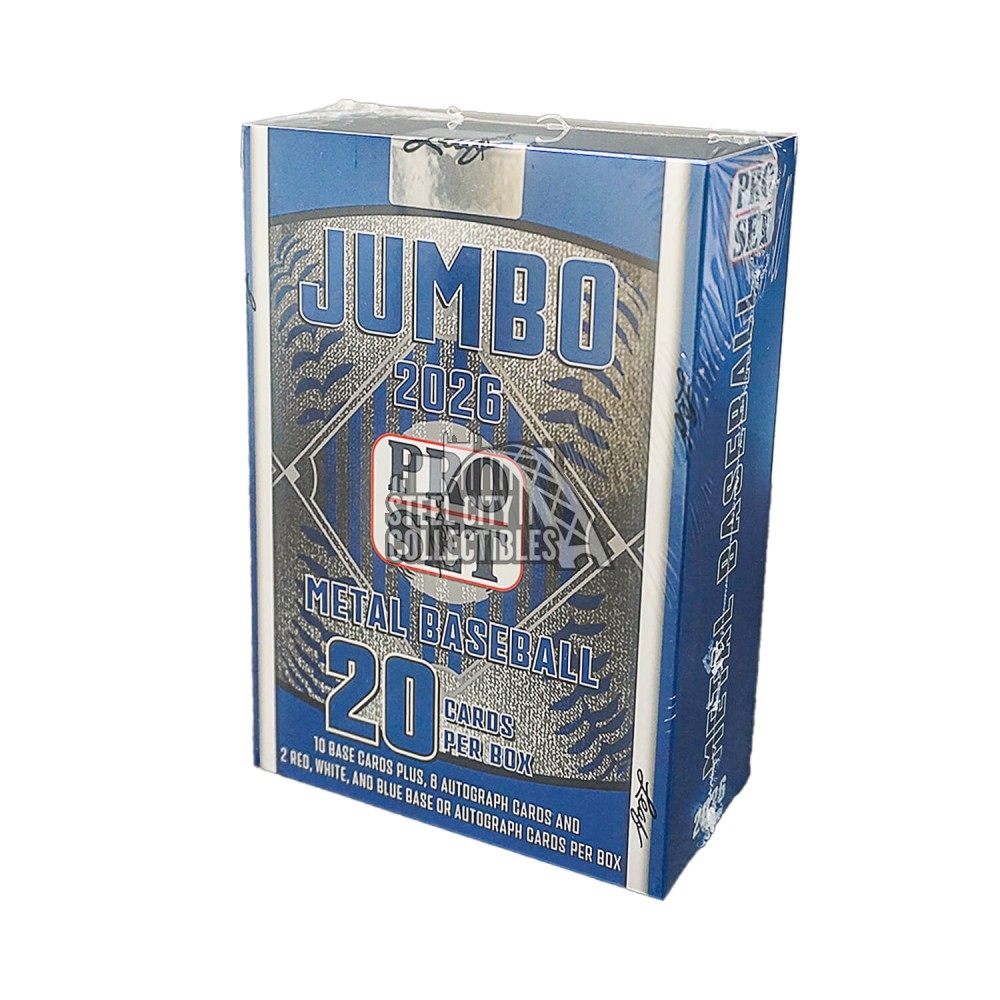 2026 Pro Set Metal Baseball Jumbo Box | Steel City Collectibles