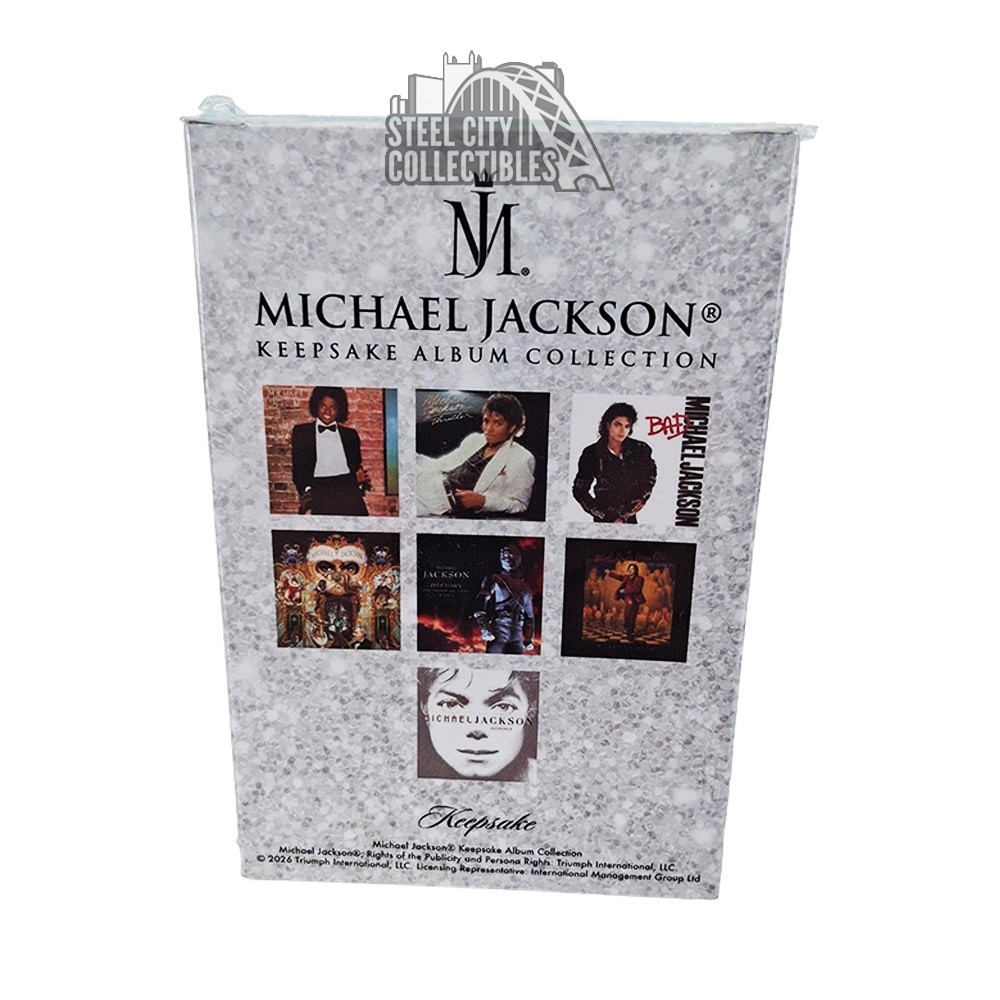 期間限定 新品 Michael Jackson THE COLLECTION 2026 Keepsake Michael Jackson Album Collection Box | Steel City
