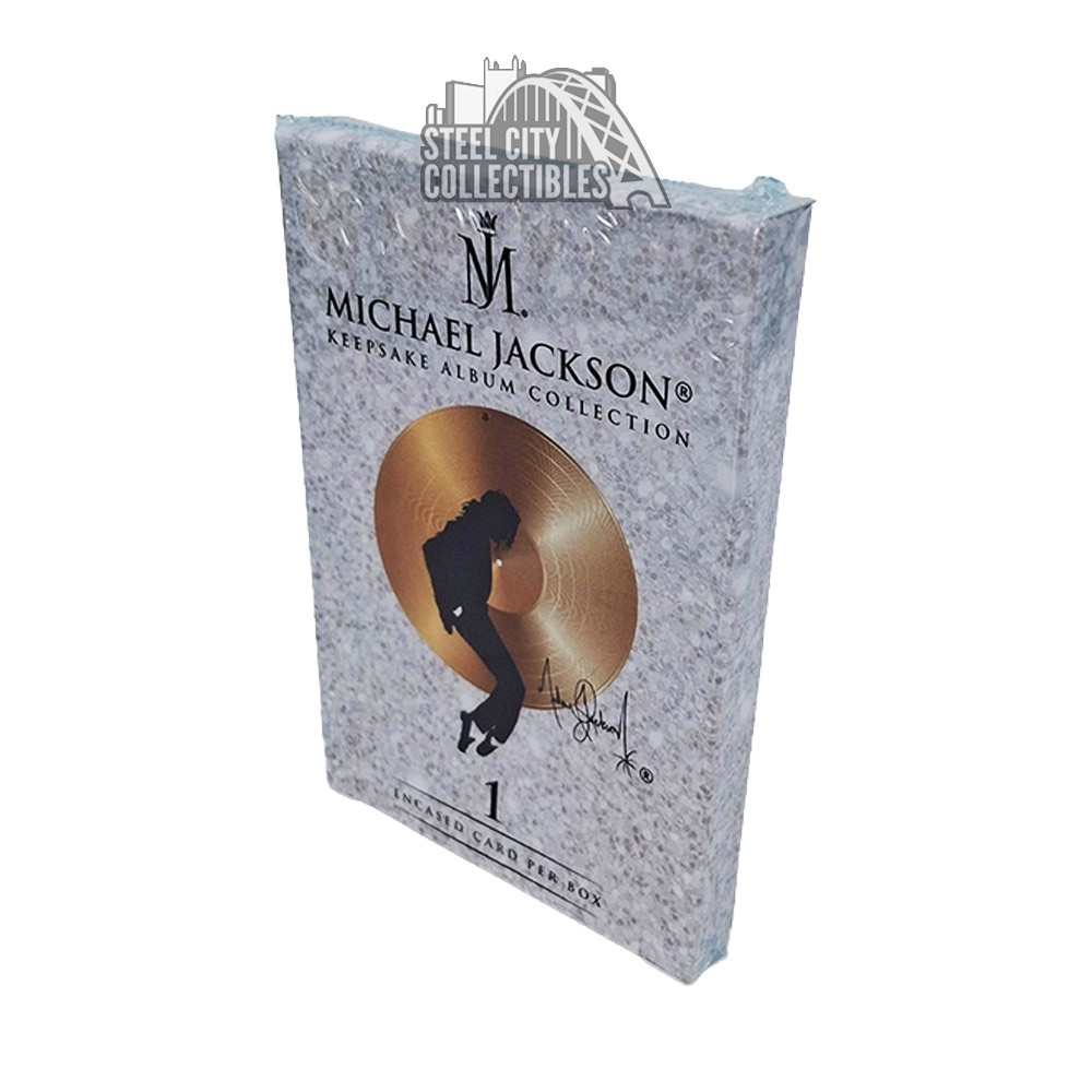 2026 Keepsake Michael Jackson Album Collection Box | Steel City