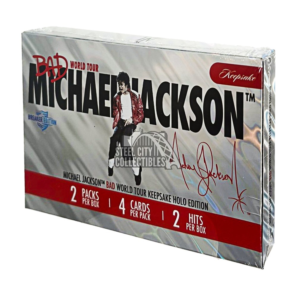 2025 Super Break Michael Jackson Bad World Tour Keepsake Holo