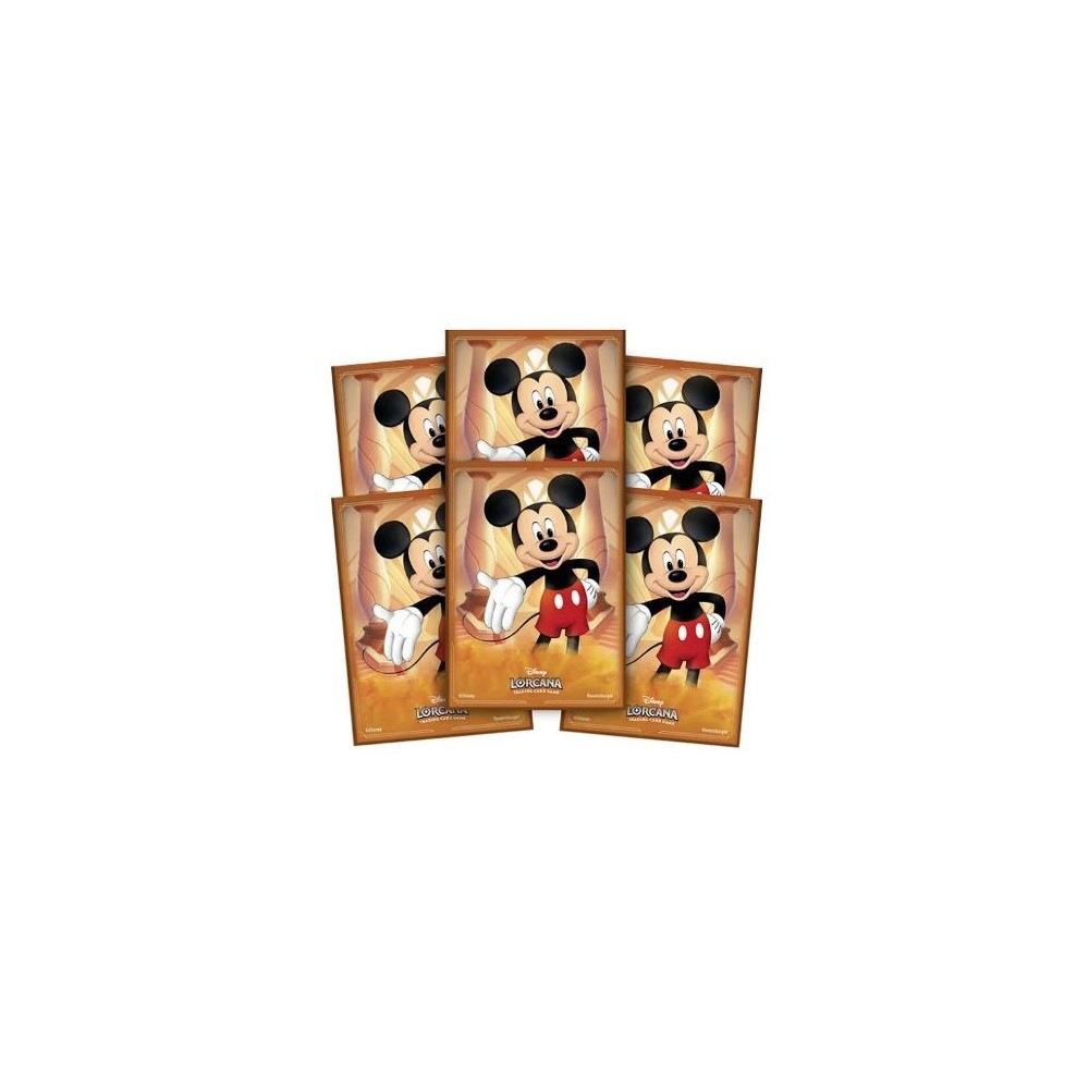 Lorcana The First Chapter Mickey Mouse Card Sleeves Pack | Steel City  Collectibles