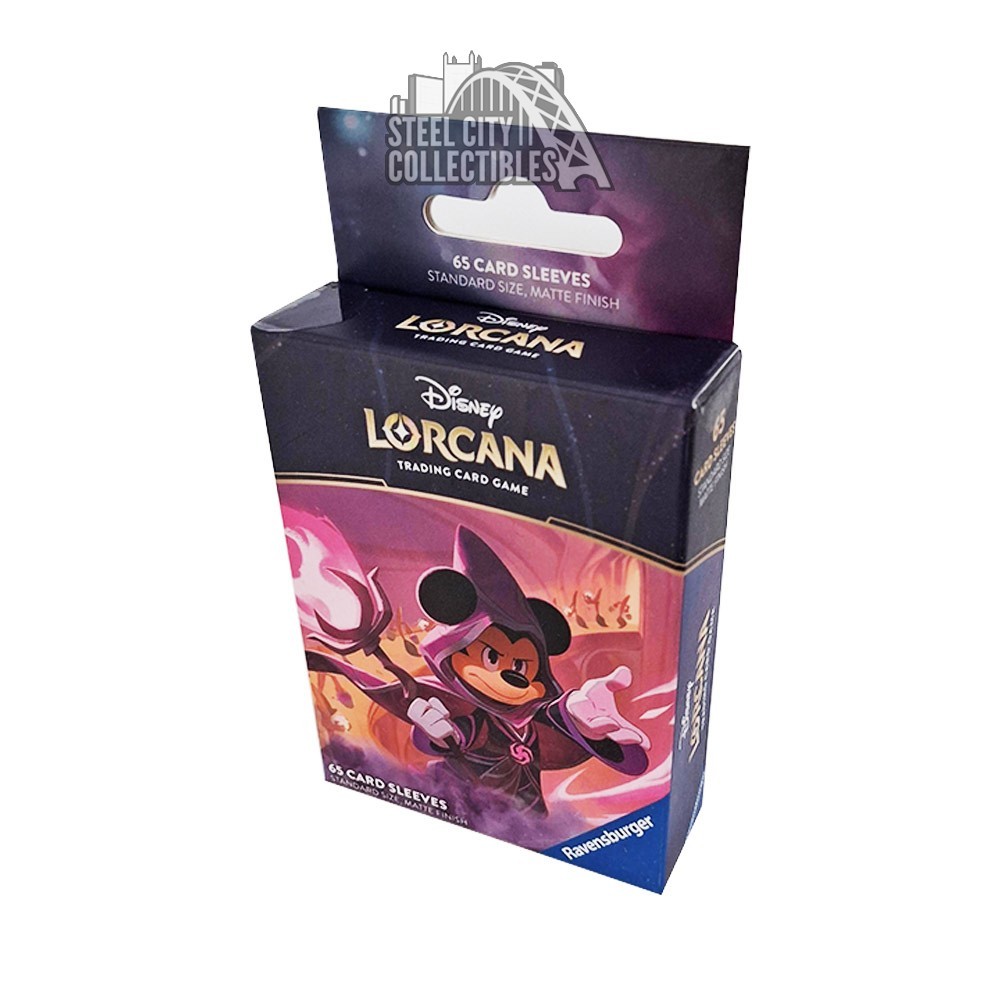 lorcana card sleeves size Disney Lorcana Card Sleeves Genie– Pastime Sports & Games