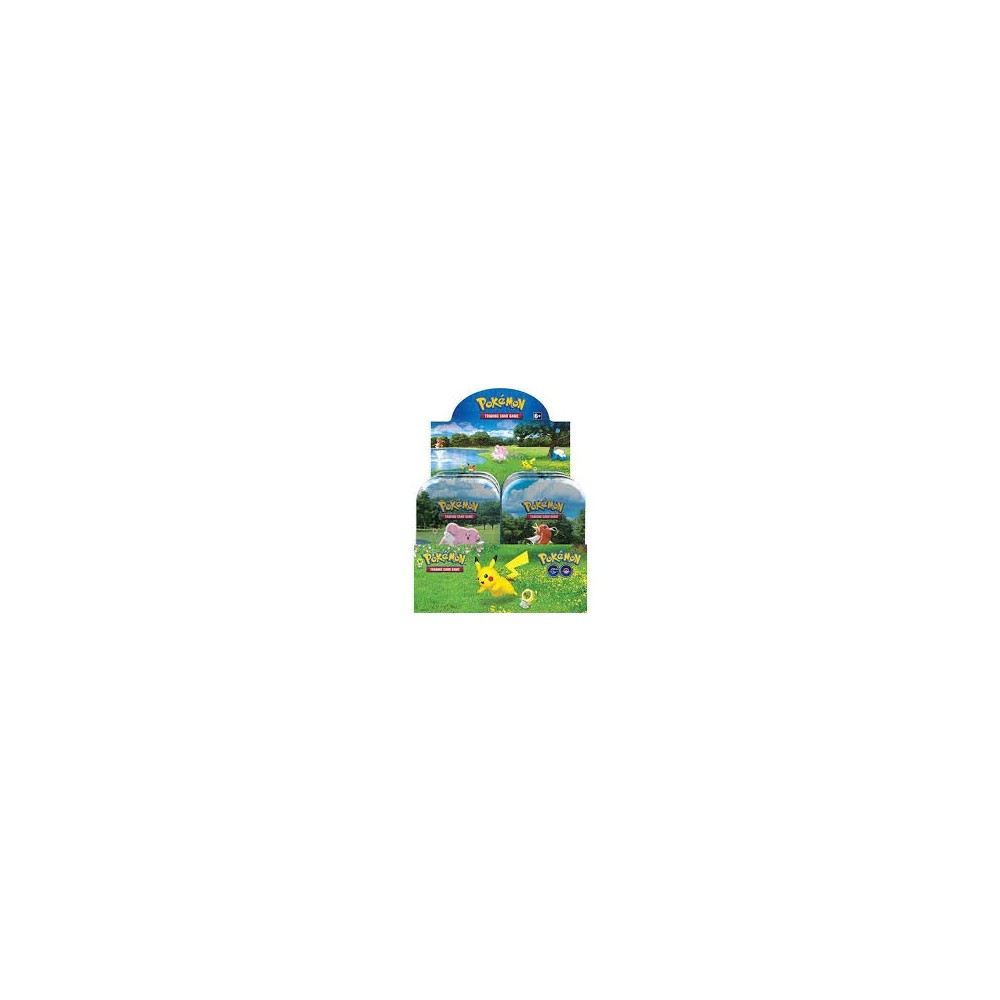 10er display Pokemon brillante destino mini Tin box alemán tarjetas de colección 