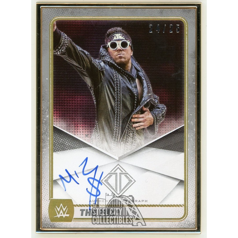 洋楽 Miz Matthews 2026 Topps Chrome WWE # MOC-TM The Miz Autograph Marks Of