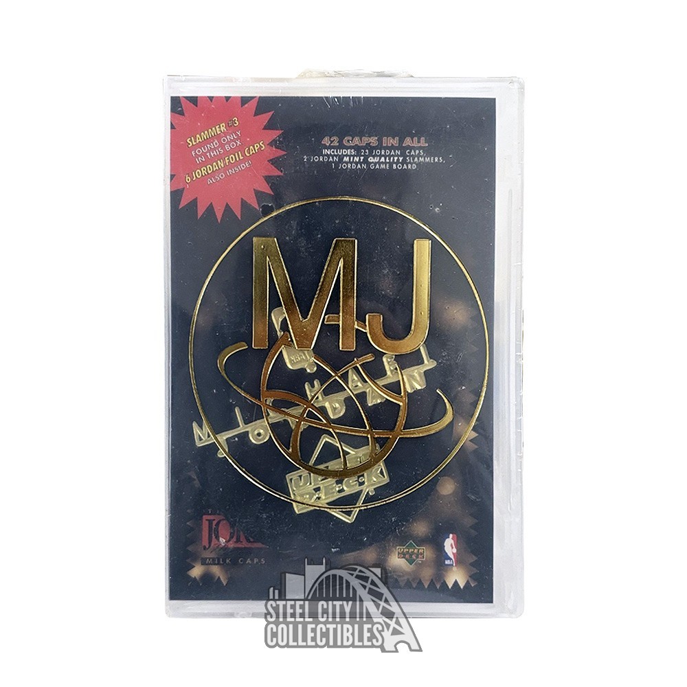 1995 Upper Deck The Michael Jordan Milk Caps Pogs #45 Championship