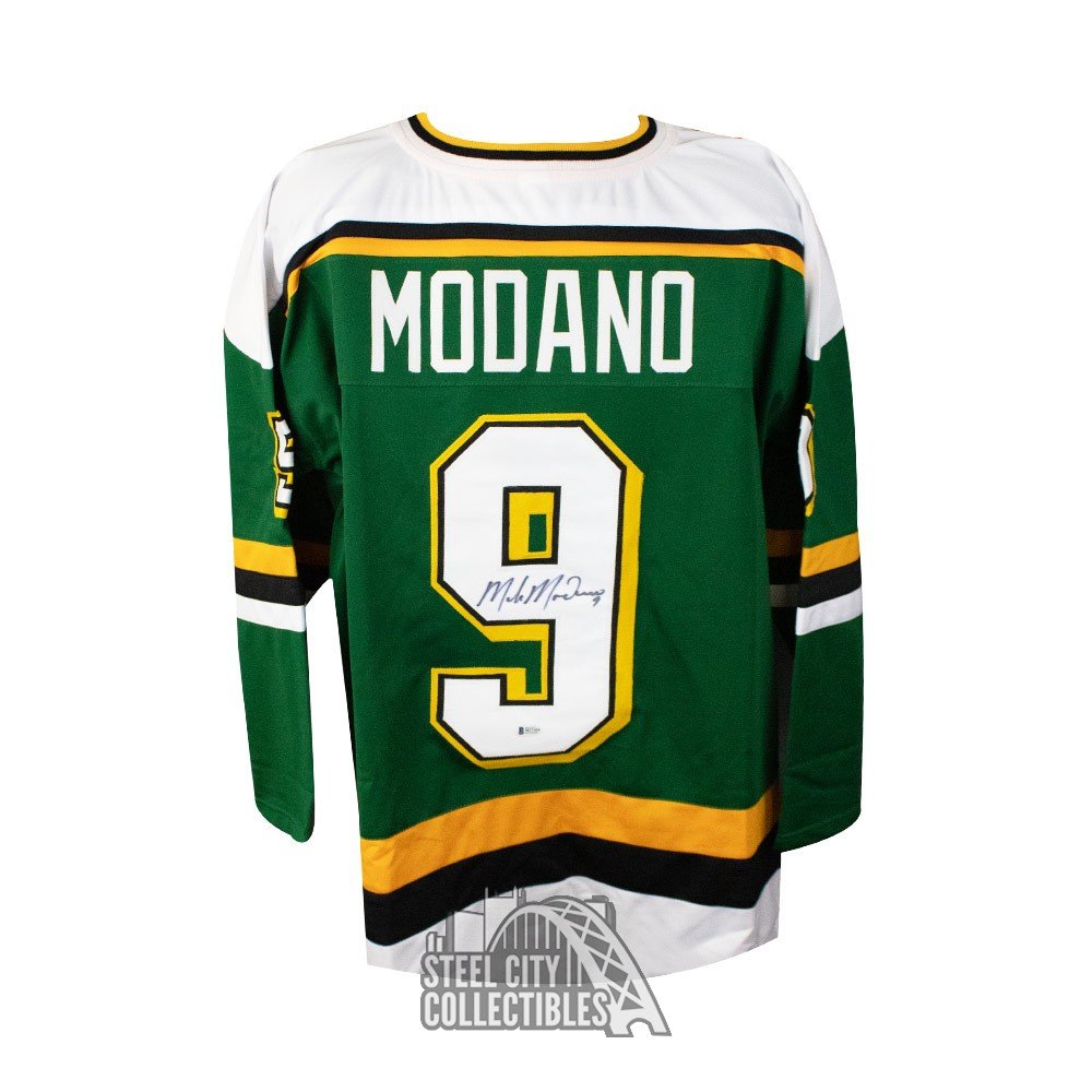 autographed mike modano jersey
