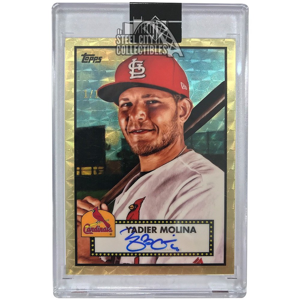 Yadier Molina 2018 Topps Transcendent 1952 Autographed